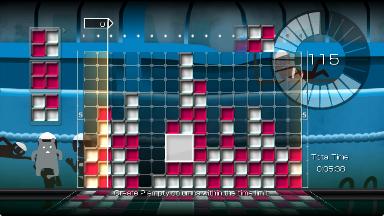 Lumines Supernova screenshot