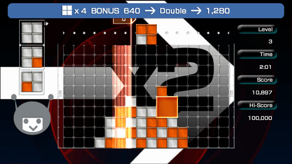 Lumines Live! screenshot
