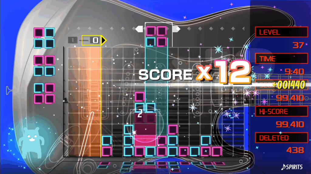 Lumines Remastered screenshot